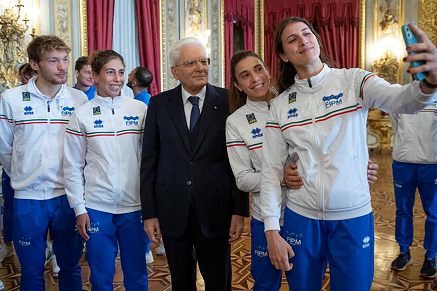 Preview Маттарелла принял женскую сборную по баскетболу и золотых юниоров U20: «Вы – будущее Италии»