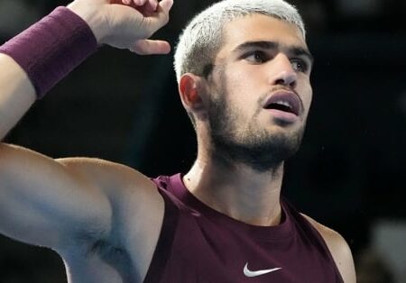 Карлос Алькарас сыграет с любителями в турнире «Million Dollar 1 Point Slam» перед Australian Open